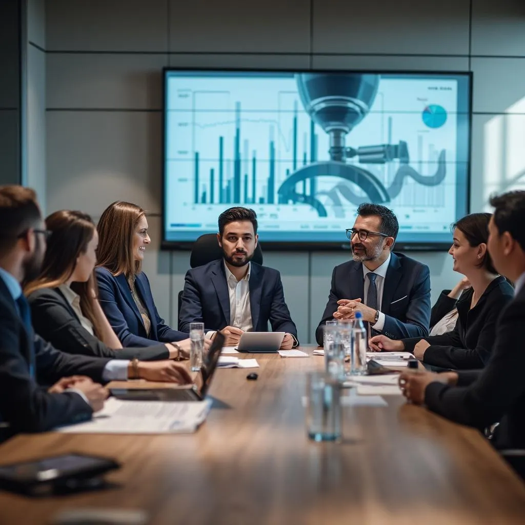 Equipo de ConsultFin en reunión estratégica